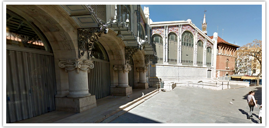 Plaza del Mercado Central - Calle Palafox