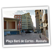 Plaça Baró Cortes - Mercado de Russafa