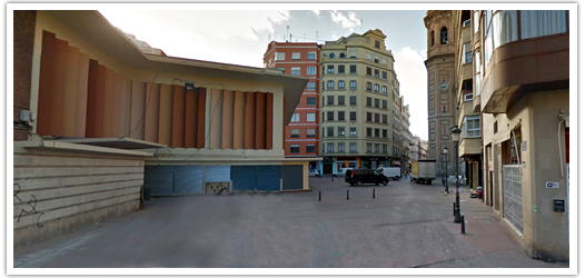 Plaza Baró de Cortes - Mercado de Russafa