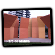 Parque de Malilla. Pérgola